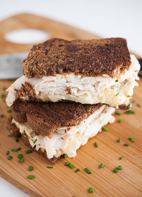 Zesty Chipotle Rachel Sandwich Rachel Sandwich, Rye Bread Sandwiches, Homemade Thousand Island, Crunchy Coleslaw, Homemade Thousand Island Dressing, 1000 Island, Grilled Sandwich Recipe, Homemade Chipotle, Turkey Sandwich