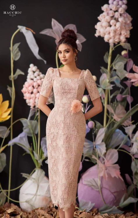 Filipiniana Dress Modern Simple Lace, Dress Natal Brokat, Dress Brokat Modern Fashion, Dress Pesta Brokat Modern, Dress Brokat Modern Bridesmaid, Dress Brokat Modern Simple, Model Dress Brokat Modern, Model Dress Brokat, Brukat Dress