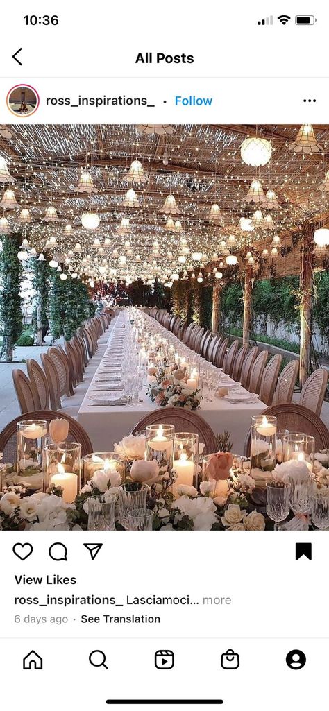 Outdoor Night Wedding, Ceiling Wedding, Reception Ceiling, Low Centerpieces, Wedding Decorations On A Budget, Lights Wedding, Magical Wedding, Wedding Guide, Low Ceiling