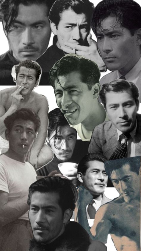 Toshiro Mifune, High End Fashion, Mad Men, Drawing People, Beautiful People, Profile Picture, Retro Vintage, Actors, Hair