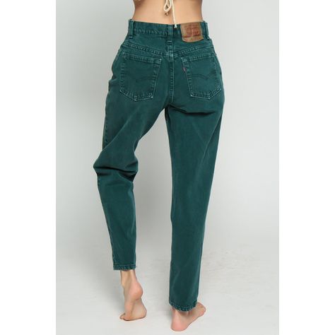 Levis Jeans Mom Jeans Green Denim High Waist Jeans Baggy 80s ❤ liked on Polyvore featuring jeans, baggy jeans, denim jeans, 80s jeans, high rise jeans and levi jeans Green Mom Jeans, 1980s Jeans, Levi Jeans Outfit, Vintage High Waisted Jeans, High Waisted Jeans Outfit, Jeans Highwaist, 80s Jeans, Highwaist Jeans, High Waisted Jeans Vintage