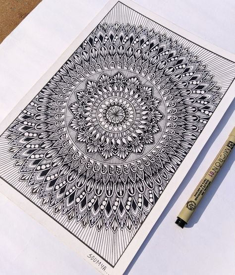 Full Page Mandala Art Colourful, Full Page Mandala Art, Mandala Arts, Sketches Doodles, Art Sketches Doodles, Art Colourful, Mandala Art Therapy, Fantasy Couples, Mandala Design Pattern