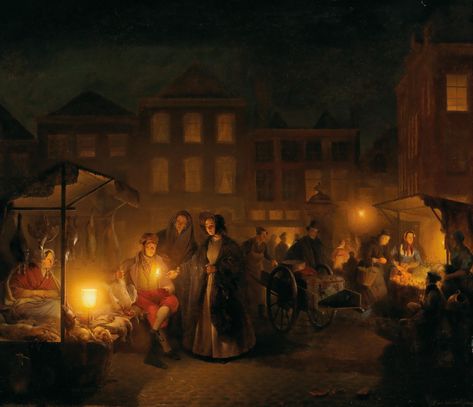 Petrus Van Schendel, Academia Aesthetics, Moonlight Painting, 19th Century Paintings, Dutch Painters, The Hague, Night Painting, Old Paintings, Art Market