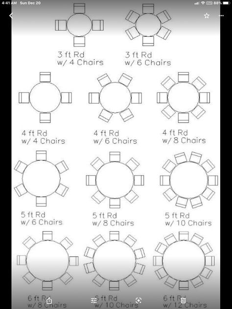 Round Table Seating Chart, Round Table Seating Chart Template, Round Dining Table Size Chart, Seating Chart 20 Tables, Round Table Seating Capacity, Round Party Tables, 20 Table Seating Chart Wedding, Round Table Sizes And Seating, Round Table Set Up For Party Layout