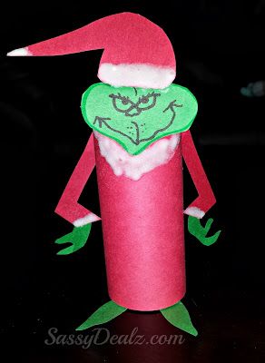 The Grinch Toilet Paper Roll Christmas Craft For Kids - Crafty Morning Grinch Toilet Paper, Grinch Toilet, Toilet Paper Roll Christmas, Paper Roll Christmas, Grinch Crafts, Roll Craft, Grinch Christmas Party, Christmas Toilet Paper, Christmas Art Projects