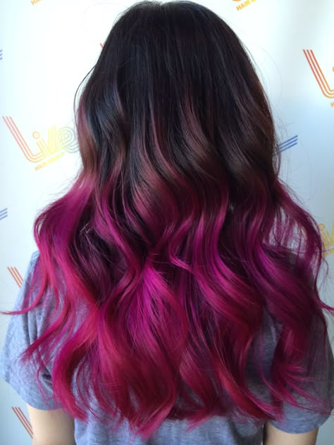 Mermaid Hair :) Pink Mermaid Hair, Brown Ombre Hair Color, Best Ombre Hair, Pink Ombre Hair, Purple Ombre Hair, Blue Ombre Hair, Dip Dye Hair, Brown Ombre Hair, Hair Color Options