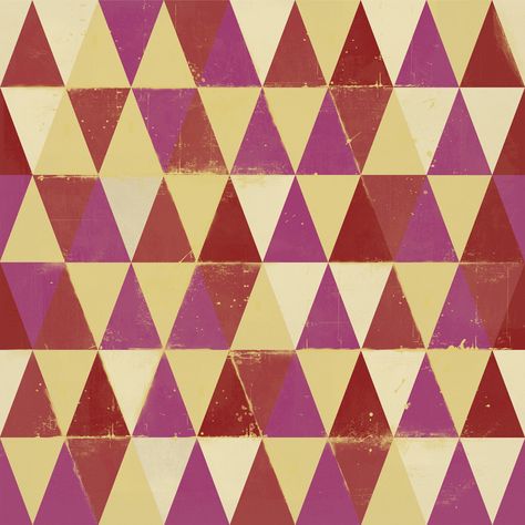 Circus Pattern, Drops Patterns, Mind The Gap, Contemporary Wallpaper, Amazing Drawings, Geometric Triangle, Unique Wallpaper, Vintage Lettering, Pierre Frey