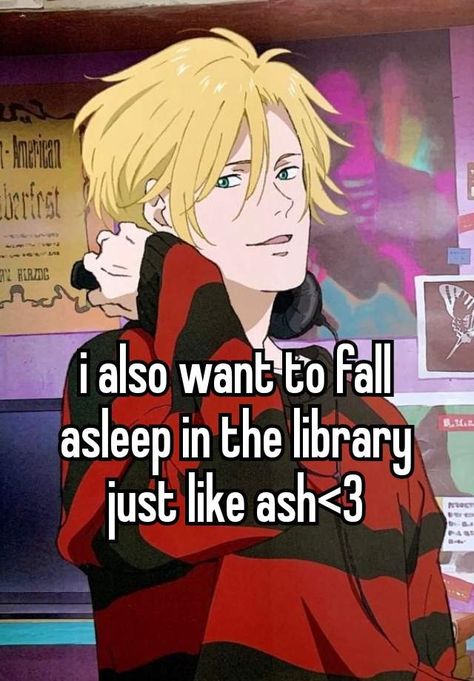 Ash Lynx, Banana Fish, Lynx, The Library, Ash, Fish, Hair, Anime