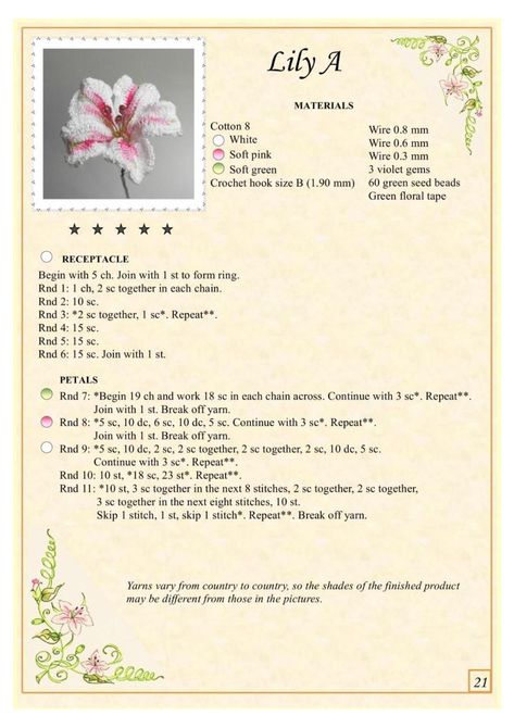 Flower Book Ver 1 : Free Download, Borrow, and Streaming : Internet Archive Crochet Lily, Puff Flower, Crochet Puff Flower, Crochet Flowers Free Pattern, Crochet Bouquet, Pola Amigurumi, Crochet Plant, Crochet Design Pattern, Pola Sulam