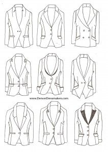 Our latest high fashion womenswear blazers and tuxedo jackets. Tuxedos For Women, Writing Outfits, Custom Tailored Suits, Tuxedo Women, Fashion Drawing Sketches, Fashion Drawing Tutorial, Fashion Dictionary, Dress Design Drawing, Custom Suits