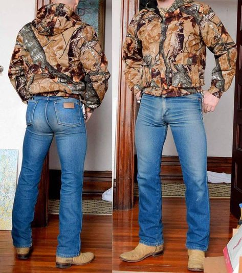 Boy Jeans, Cowboys Men, Men Sport Pants, Squat Workout, Country Boy, Outfits Hombre, Cowboy Outfits, Bear Men, Country Men