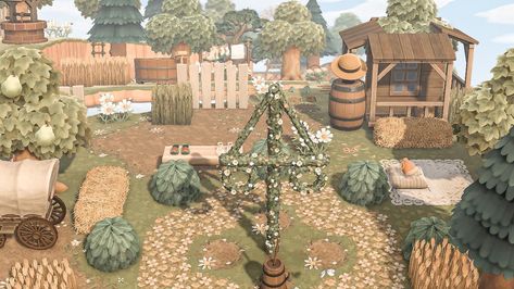 Acnh Maypole Ideas, Maypole Dance, Ribbon Dance, The Ballet, Harvest Time, Animal Crossing, Location History, Custom Design, Ballet