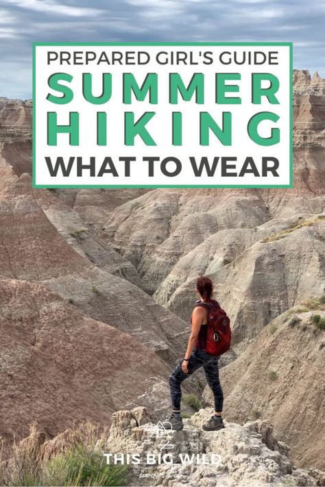 Summer Hiking Clothes, What To Wear For Hiking, Hiking Outfits Summer, What To Wear Hiking, What To Wear Summer, Backpacking Outfits, Hiking Boots For Women, Hiking Attire, Hiking Summer