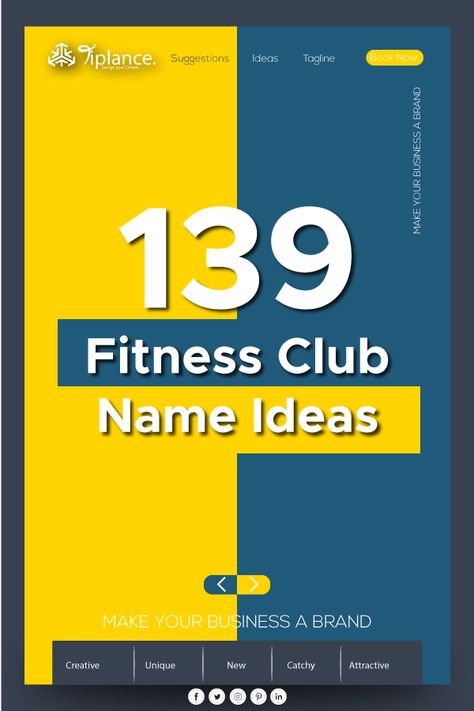 Looking for a fitness business name ideas or want a fitness club name for your new Business. Physical fitness is not only one of the most important keys to a healthy body, but it is also the basis of dynamic and creative intellectual activity.  #BusinessNameIdeas #FitnessNameIdeas #FitnessBusinessNames #FitnessClubNameIdeas Fitness Studio Names Ideas, Nutrition Club Names, Fitness Names Ideas, Gym Names Ideas, Fitness Instagram Names, Gym Name Ideas, School Names Ideas, Herbalife Club, New Business Names