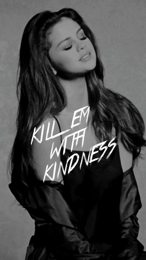 Selena Gomez Kill Em With Kindness, Kill'em With Kindness, Selena Gomez Poster, Kill Em With Kindness, Kill Them With Kindness, Selena Gomez Hair, Selena Gomez Wallpaper, Selena Gomez Album, Selena Gomez Photoshoot