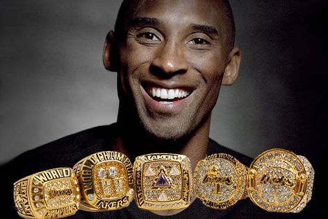 Kobe Bean Bryant Kobe Bryant Rings, Dream Bored, Nba Rings, Kobe Bryan, Nba Championship Rings, Basketball Jewelry, Kobe Bryant Daughters, Kobe Bryant Quotes, Lakers Team