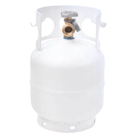 5 Lbs. Steel Propane Cylinder with OPD Valve & Built-in Gauge | Costco Propane Cylinder, Gas Dryer, Powder Coat Colors, Appliance Packages, New Tank, Propane Tank, Camping Accessories, Camping And Hiking, Propane