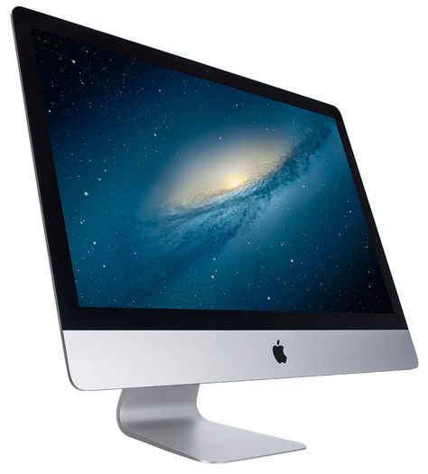 Though it's mainly a speed bump, the inclusion of the latest 4th-generation Intel Core i5 quad-core processor and Nvidia GeForce GTX 775M Kepler graphics bump the Apple iMac 27-inch (Intel Core i5-4670) back to the top spot on our high-end all-in-one desktop list. [4 out of 5 stars] Apple Mac Computer, Iphone Products, Apple Desktop, Macbook Repair, Imac Desktop, Apple Computers, Computer Repair Services, Roku Tv, Apple Macintosh