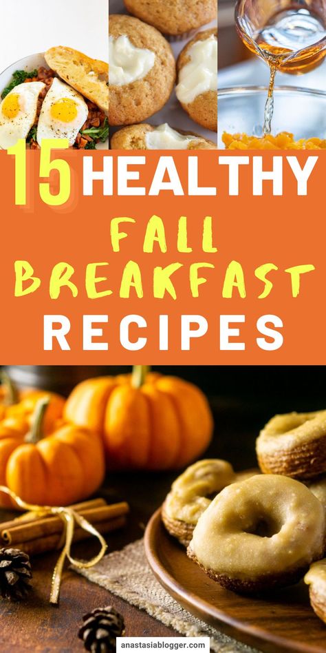 Healthy Fall Recipes Breakfast, Healthy Fall Brunch Ideas, Quick Healthy Fall Dinner Recipes, Breakfast For Dinner Healthy, Thanksgiving Breakfast Ideas Healthy, Harvest Breakfast Ideas, Breakfast To Make The Night Before, September Breakfast Ideas, Healthy Fall Breakfast Ideas