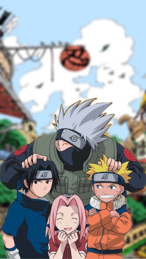 Team 7 Wallpaper, 7 Wallpaper, All Anime Characters, Naruto And Sasuke Wallpaper, Naruto Drawings, Naruto Uzumaki Art, Cool Anime Backgrounds, Naruto Cute, Naruto Pictures