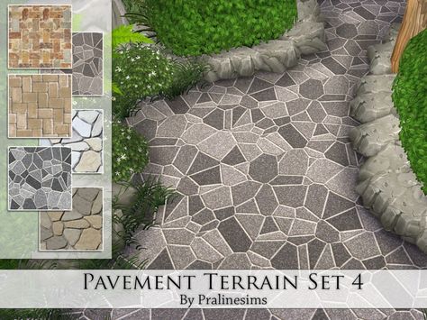 By Pralinesims  Found in TSR Category 'Sims 4 Terrain Paints Sets' Ts4 Landscape Cc, Sims 4 Grass Floor Cc, Sims Flooring Cc, Sims 4 Stone Floor, Sims 4 Cc Exterior Plants, Sims 4 House Wallpaper Cc, Sims 4 Maxis Match Floor, Ts4 Landscaping, Sims 4 Cc Terrain Paint