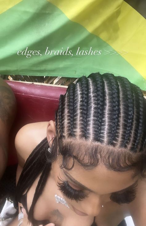 Big Edges, Big Box Braids Hairstyles, Feed In Braids Hairstyles, Box Braids Hairstyles For Black Women, Cute Braided Hairstyles, Braided Cornrow Hairstyles, Braids Hairstyles Pictures, Quick Braided Hairstyles, Cute Box Braids Hairstyles