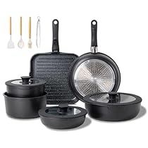 Black Pots And Pans, Dorm Things, Electric Stoves, Gas Stoves, Induction Stove, Fridge Storage, Soft Candy, Silicon Utensils, Pots And Pans Sets