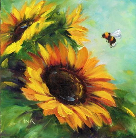 Unveiling my new online art and products shop. Not only will my original paintings (such as Sunflowers and Bees) be featured but a variety of useful products with my original designs and oil paintings. Shop details in comments. #inanidayart #sunflowerpaintings #sunflowerpainting #beepainting #beepaintings #potholders #potholder #Sunflowerpotholder Sunflower And Bee Painting, Bee Oil Painting, Sunflowers And Bees, Bee Painting, Useful Products, Paint Projects, Sunflower Painting, Painting Projects, Oil Paintings