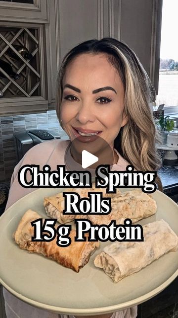 Women's Online Fat loss Coach on Instagram: "Comment “Recipe Book” to get my protein packed recipe book with over 75+ delicious recipes you and your family will love.

✨ Crispy Chicken Spring Rolls Recipe ✨

Love spring rolls? These homemade air fryer chicken spring rolls are lighter, healthier, and just as crispy! Perfect for a guilt-free appetizer or snack that doesn’t sacrifice flavor. 🍗🥬

🌿 Ingredients (Makes 12 Rolls):

- 226g mushrooms
- 1 tsp avocado oil
- 400g coleslaw mix
- 900g extra lean ground chicken
- 2 tbsp rice vinegar
- 2 tbsp soy sauce
- 100g green onions
- 12 spring roll wrappers
- 1 tsp cornstarch (for thickening)
- Cornstarch mixed with water,  slurry for sealing
- Avocado oil spray (for air frying)

🥢 Instructions:

1. Sauté garlic in avocado oil, add mushrooms, a Chicken Spring Rolls Recipe, Homemade Spring Rolls, Spring Rolls Recipe, Chicken Spring Rolls, Spring Roll Wrappers, Spring Roll Recipe, My Protein, Spring Roll, Coleslaw Mix