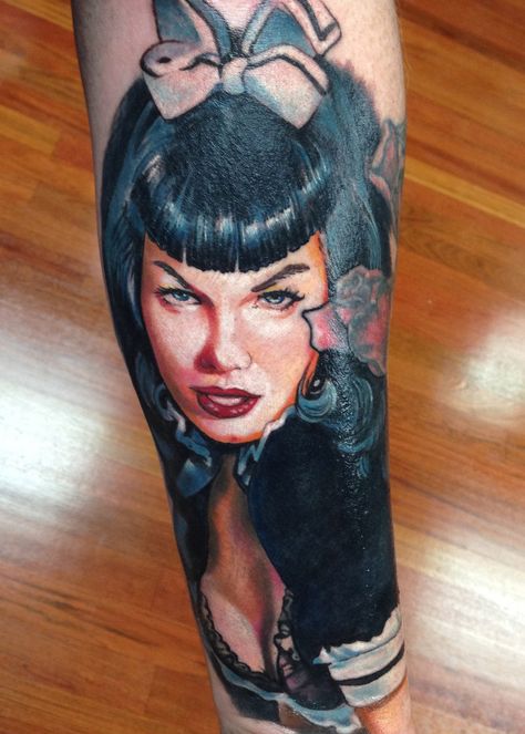 Page Tattoo, Pin Up Tattoo, Pinup Skirt, Pin Up Girl Tattoo, Pin Up Vintage, Up Tattoo, Kawaii Tattoo, Pin Up Tattoos, 3d Tattoos