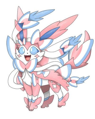 Sylveon Mega Evolution Mega Sylveon, Korrina Pokemon, Evolution Pokemon, 3d Pokemon, Pokemon Mega, Pokemon Eevee Evolutions, Pokemon Official, Eevee Evolution, Pokemon Fusion Art