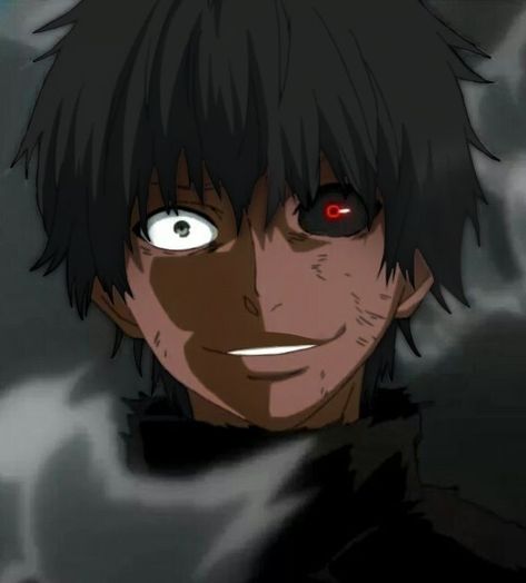 Twitter Black Anime Guy, Black Cartoon Characters, Anime Black, Kaneki Ken, Black Anime, Black Characters, Black Anime Characters, Black Artwork, Black Cartoon