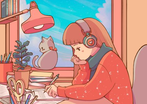 In This Gig draw your idea in my aesthetic lofi style Aesthetic Lover, Illustration Software, My Art Style, Not Sleeping, Horse Illustration, My Aesthetic, Drawing Portrait, Work With Me, Branding Website Design