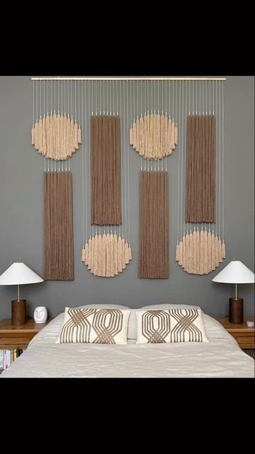 Geometric Headboard, Extra Large Macrame Wall Hanging, Macrame Headboard, Large Wall Hanging, Dorm Wall Decor, Wall Hanging Macrame, Macrame Wall Hanging Patterns, Custom Wall Decor, Wall Hanging Boho