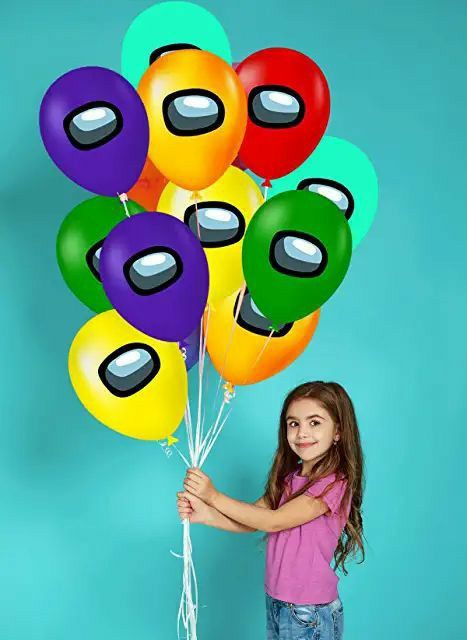 Among Us Birthday Party, Among Us Birthday, Bday Party Kids, Balloons For Birthday, Balloon Kits, Birthday Party Theme Decorations, 10th Birthday Parties, Birthday Party Planning, Spiderman Birthday