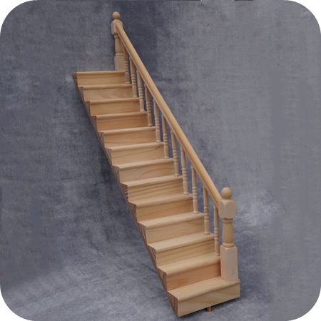 Diy Wood Stairs Promotion-Shop for Promotional Diy Wood Stairs on ... Mini Staircase, Dollhouse Staircase, Wooden Staircase, Stairs Stringer, Wood Handrail, Diy Doll House, Wood Staircase, House Wood, Dollhouse Miniatures Diy