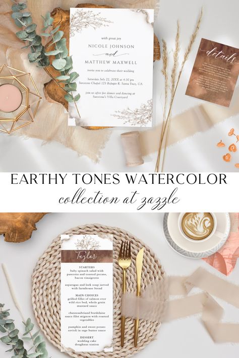 Neutral Tones Wedding, Peach Color Palette, Peach Color Palettes, Wedding Theme Color Schemes, Wedding Color Schemes Spring, Greenery Decor, Watercolor Backgrounds, Hippie Wedding, Wedding Theme Colors