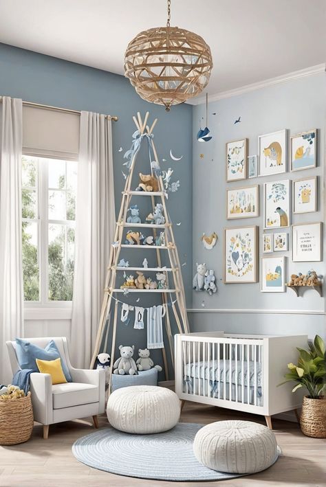 1. #BabyBoyNurseryIdeas
2. #AdorableNurseryInspiration
3. #TrendyNurseryDecor
4. #NurseryDesignTrends2024 Twin Baby Gear, Baby Boy Nursery Ideas, Baby Safe Paint, Under Crib Storage, Boy Nursery Ideas, Budget Nursery, Baby Proof Cabinets, Crib Storage, 2023 Decor