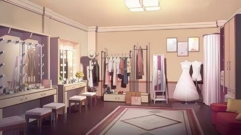 Dressing Room Background, Gacha Background, Background Anime, Gacha Backgrounds, Brides Room, Artsy Background, Episode Interactive Backgrounds, Episode Backgrounds, Fantasy Background