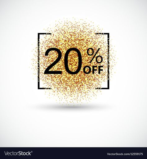 20% Off Sale Sign, Discount Sale Design, Web Header, Book Cover Background, Fancy Shop, Twisted Ribbons, Sale Sign, Color Wave, Glitter Background