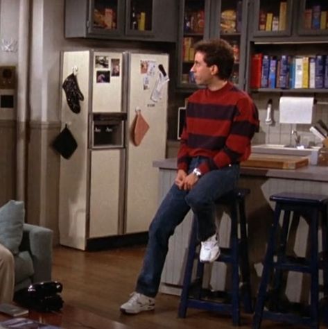 Jerry Seinfeld Style, Jerry Seinfeld Outfits, Jerry Core, Jerry Seinfeld 90s, Seinfeld Fashion, Seinfeld Outfits, Seinfeld Aesthetic, Dad Fits, Friends Outfit