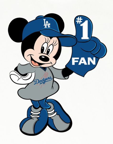 Dodgers Svg, Baseball Coloring Pages, Disney Characters Christmas, La Dodgers Baseball, Baby Spiderman, Mickey Mouse Coloring Pages, Minnie Mouse Images, Minnie Mouse Pictures, Pop Art Drawing