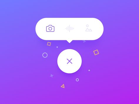 Floating Button Ui, Iphone Concept, Application Ui Design, Action Animation, Iphone Touch, Ui Buttons, Ux App Design, Best Ui Design, Ios App Design