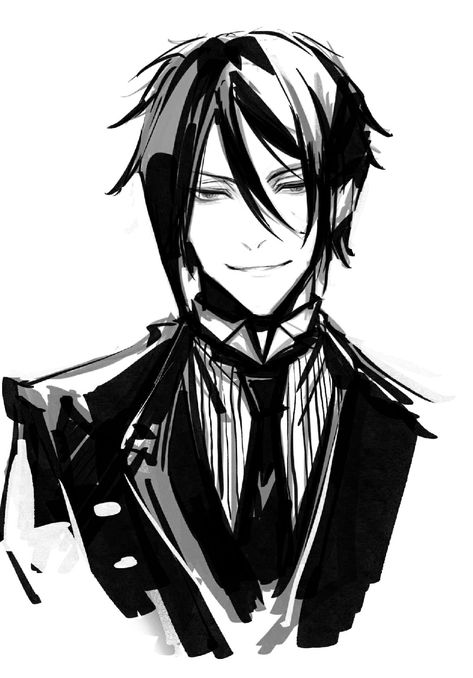 Sebastian Michaelis Sketch, Sebastian Black Butler Fanart, Black Butler Sebastian Fanart, Sebastian Michaelis X Oc, Butler Pose, Sebastian Michaelis Fan Art, Sebastian Michaelis Fanart, Sebastian Michaelis Manga, Black Butler Fanart