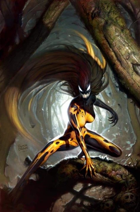 Scream Scream Marvel, Venom Girl, Absolute Carnage, Evil Character, Marvel Ladies, Scream 1, Continental Drift, Venom Art, Symbiotes Marvel