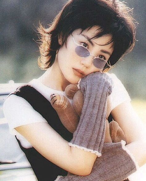 Image about faye wong in inspo by clairebear on We Heart It Faye Wong, Grunge Boy, Fashion Icon, Grunge Aesthetic, Round Sunglass Women, Style Icons, Pretty People, Beautiful People, A Woman