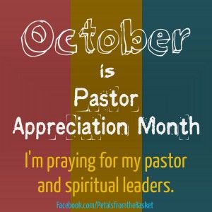 October is Pastor-Appreciation-Month- Let them know what a great job they do!!!! Clergy Appreciation Month Ideas, Clergy Appreciation Month, Pastor Appreciation Month, Pastor Appreciation Day, Pastor Appreciation Gifts, 2 Chronicles 7:14, Church Gifts, Pastors Appreciation, Prayer For You