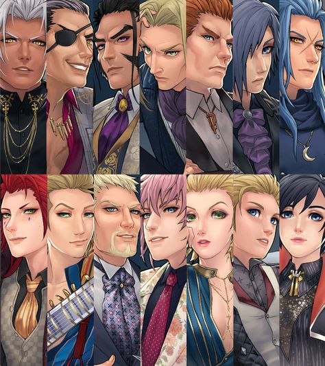 Nijuukeo Ienzo Kingdom Hearts, Organization 13 Kingdom Hearts, Kingdom Hearts Organization 13, Organization 13, Organization Xiii, Kingdom Hearts Wallpaper, Kingdom Hearts Games, Kingdom Hearts Fanart, Kingdom Hearts Art