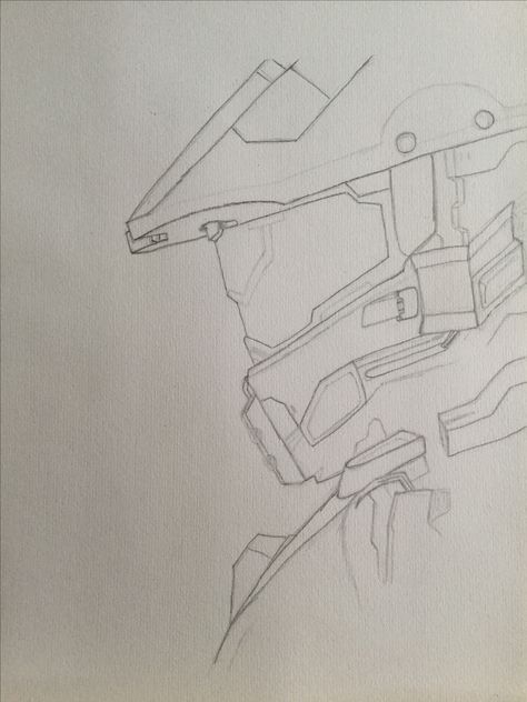 Master Chief, Halo Master Chief Sketch, Master Chief Dibujo, Master Chief Drawing, Halo Sketch, Halo Drawing, Master Chief Halo, Halo Drawings, Warrior Drawing, Abstract Pencil Drawings