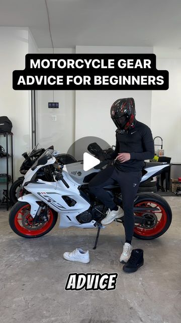 Aaron🇵🇪 on Instagram: "Motorcycle Gear Advice for Beginners 
.
. 
.
. 
#yamaha #r7 #bike #moto #motovlog #riding #motorcycle #reels #dmvamg #2wheels #clutch #ducati #kawasaki #suzuki #dainese #alpinestars" Diy Motorcycle Accessories, Beginner Motorcycle, Diy Motorcycle, Motorcycle Gear, Riding Motorcycle, Motorcycle Accessories, Ducati, Bike, On Instagram